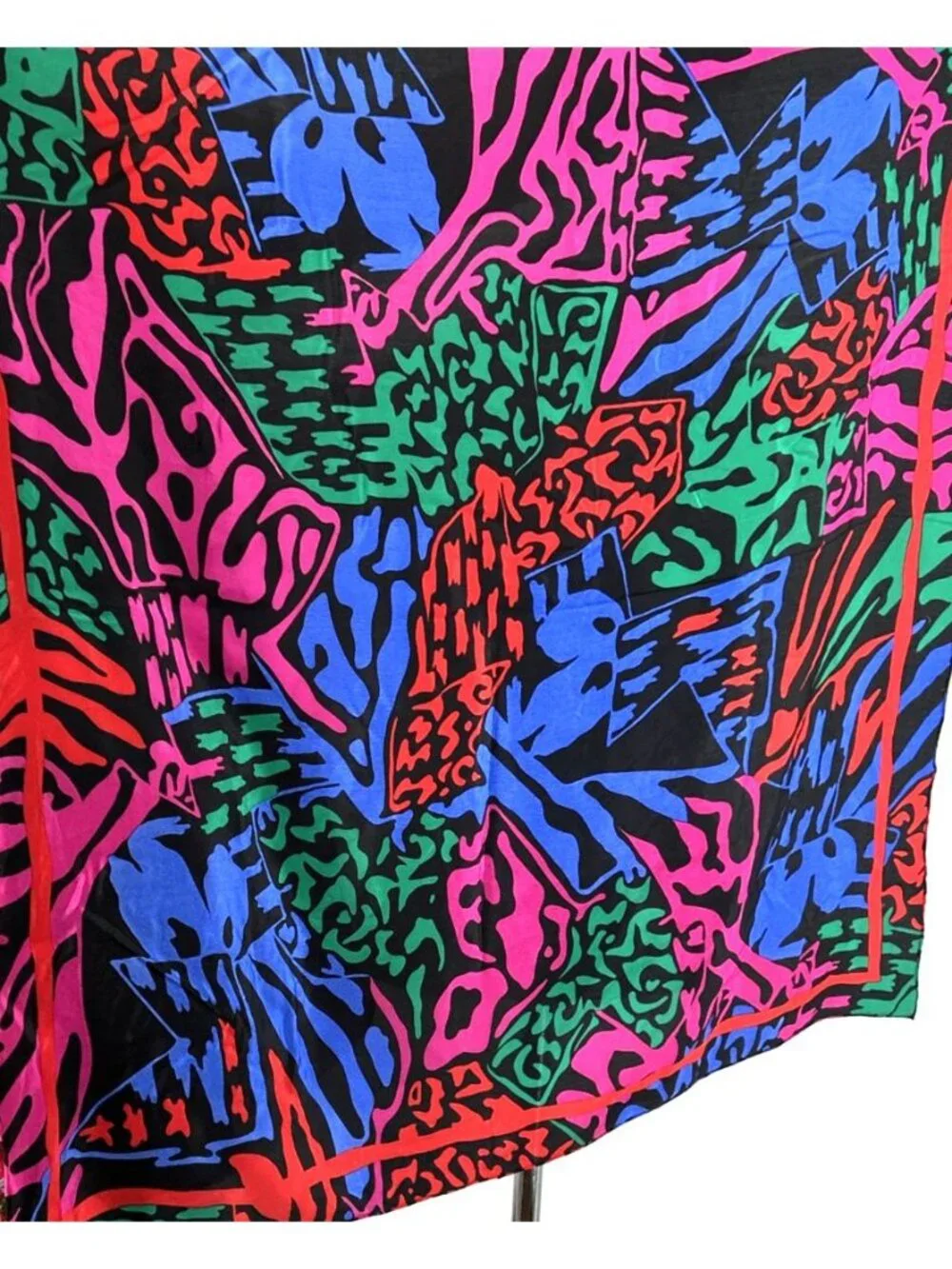Scarf 100% Silk 34 x 33